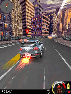 NFS Undercover 3D Adapted Nokia Asha Touch