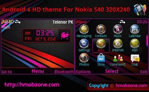 Android 4 HD theme for C3 With M.P