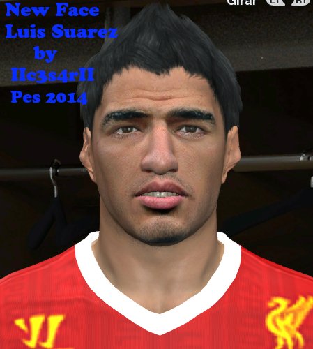 New Face Luis Suarez by IIc3s4rII pes2014
