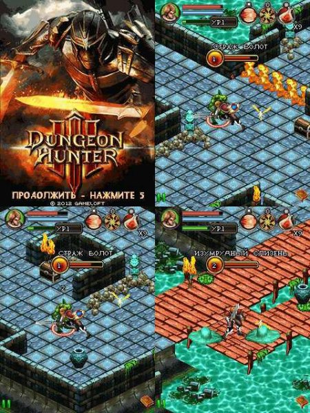 Dungeonhunter3 240х320 rus