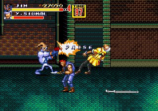 Earthwom Jim in Streets of Rage 2
