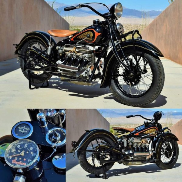 INDIAN 435 FOUR CYLINDER MAGNETO (1935г.)