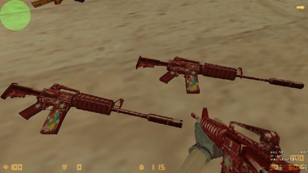 м4а1 для кс 1.6