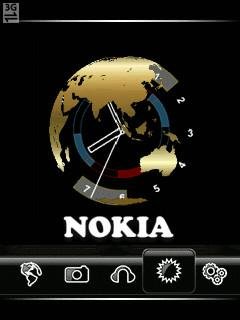 nokia clock animated