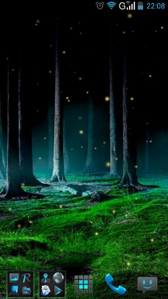 Fireflies Live Wallpaper
