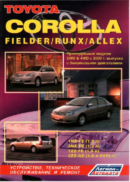 Corolla Fielder Runx Allex 12x (2000-200