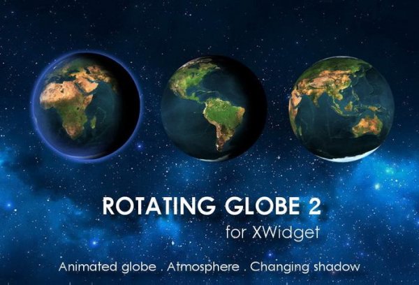 Rotating Globe 2 (animated)