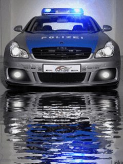 Police car анимация