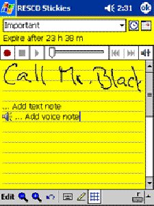 Resco Stickies v2.51