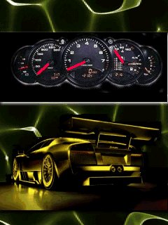 Super car спидометр тахометр