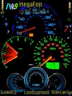 Speed neon спидометр
