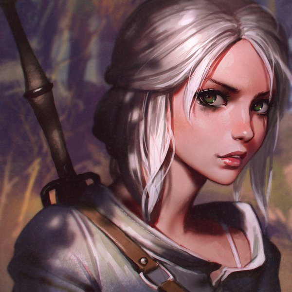 KR0NPR1NZ-Ciri-The-Witcher-Игры-2121933