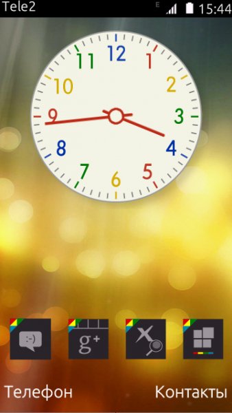 Google clock by Aibergen