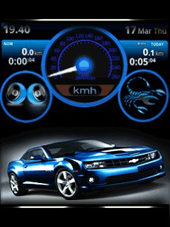 Camaro blue