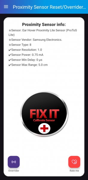 Proximity Sensor ResetOverrider ремонт 4.0