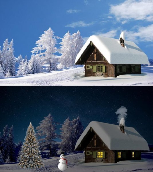 Winter Landscape FULL SCREEN
