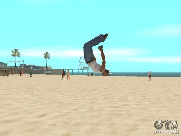 Parkour mod для GTA San Andreas