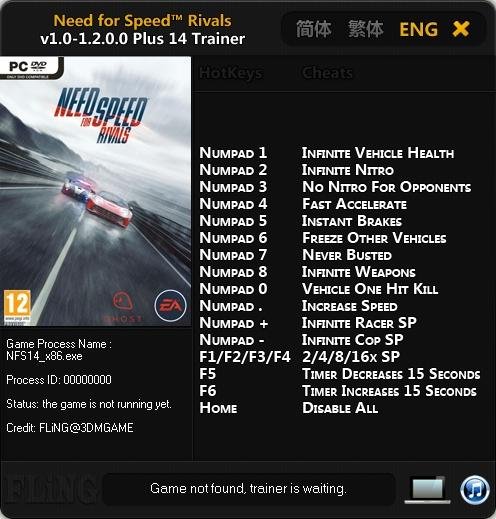 Need for Speed Rivals v1.0-1.2.0.0