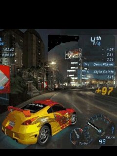 Nfs car спидометр