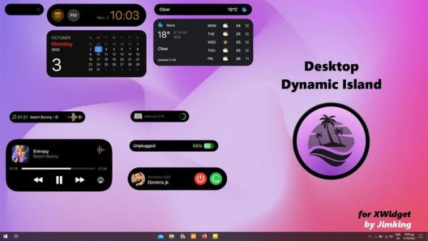 Desktop Dynamic Island