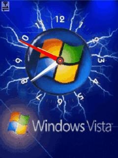 Windows vista часы анимация