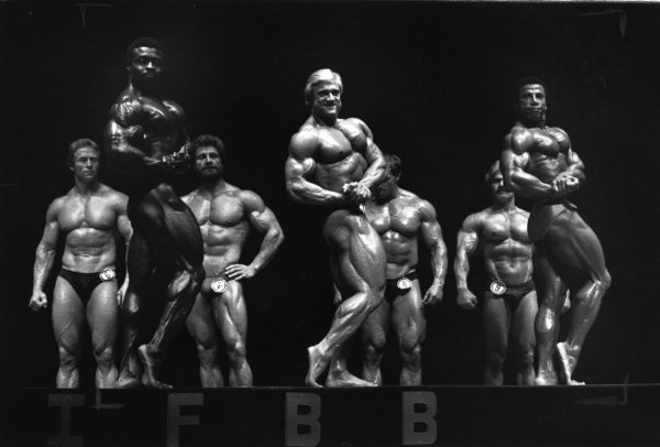 Mr-Olympia-Vintage-Original-Hand-Made-BW-8X10