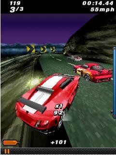 3D Fast And The Furios Streets 240x320