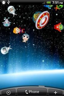 OMG Space free live wallpaper