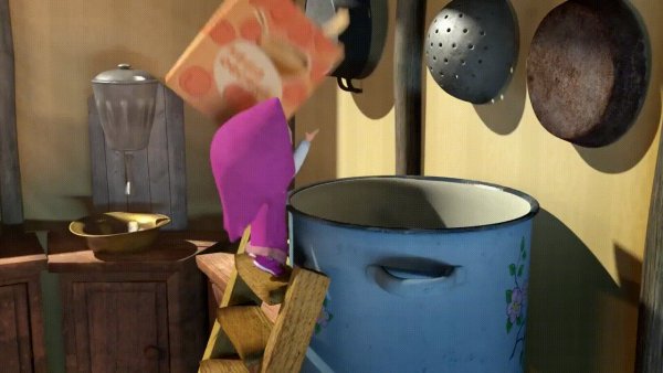Маша и Медведь (Masha and The Bear) - Маша плюс каша (17 с)
