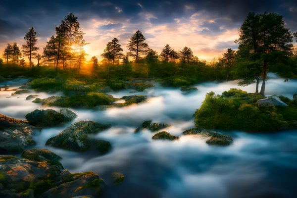 Germany-morning-sunrises-sunsets-stones-fog