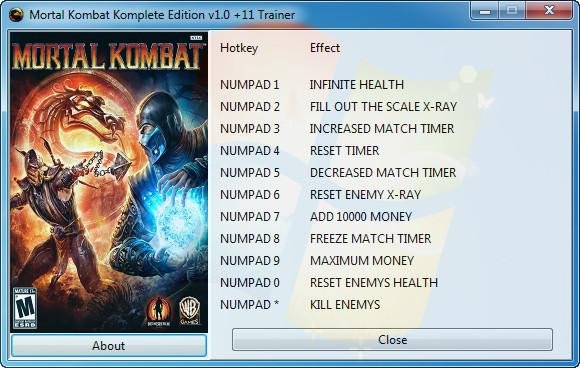 Mortal Kombat Komplete Edition v1.0 11 T
