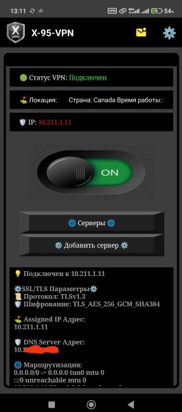 X 95 VPN