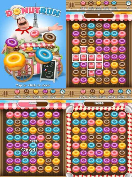 Donut Run 240x320 6280