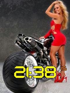 Ivashka944-Bike sexy girl флэш часы