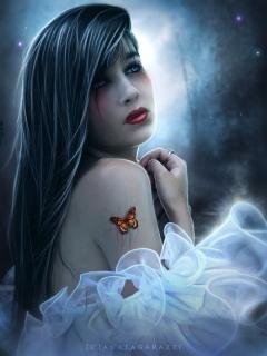 Девушка природа