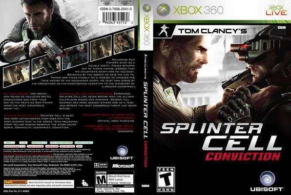 Tom Clancys Splinter Cell Conviction v1