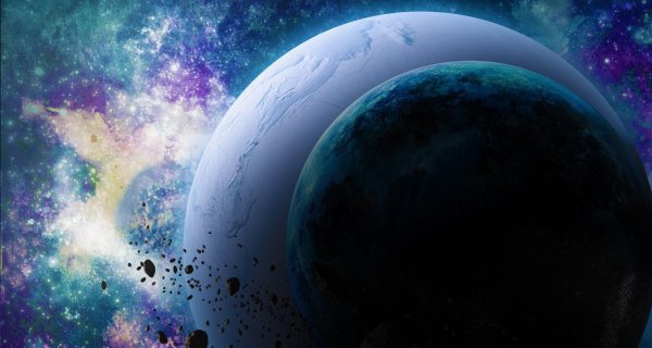 planety asteroidy svet zvezdy vselennaya 61694 1920x1024