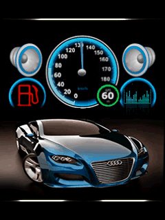 Audi car спидометр