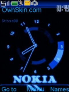 Nokia часы анимация