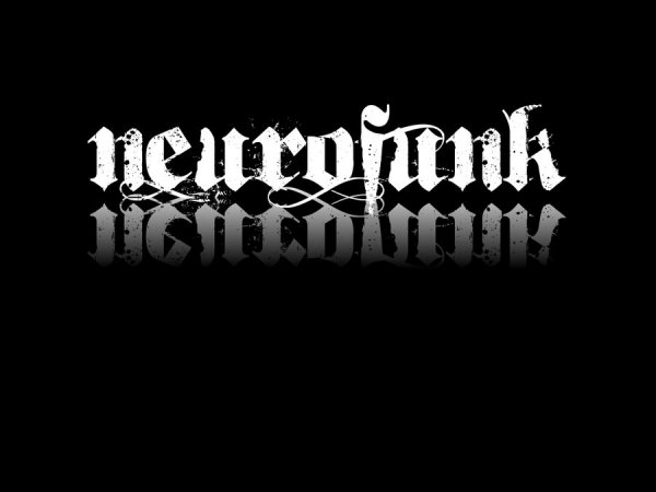Neurofunk Text Reflect by ImABadDrawer