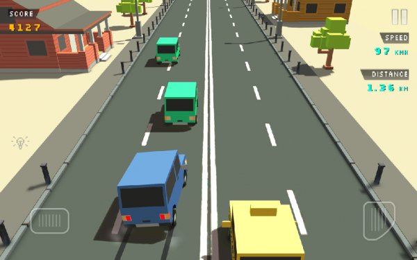 Blocky Traffic Racer v 1.0