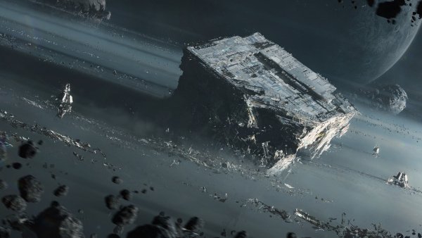 Space Station by VictoryLuode
