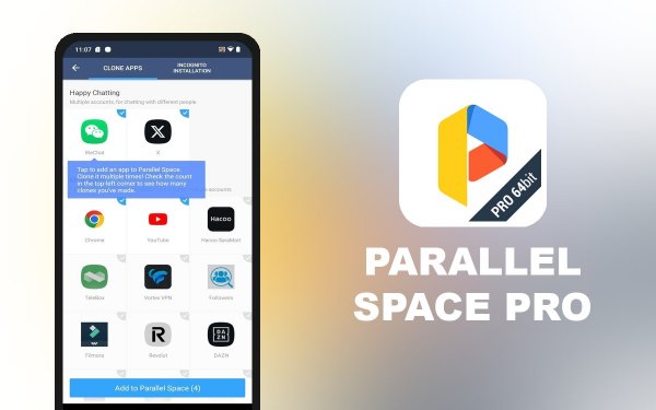 Parallel Space Pro 4.0.9555 arm64