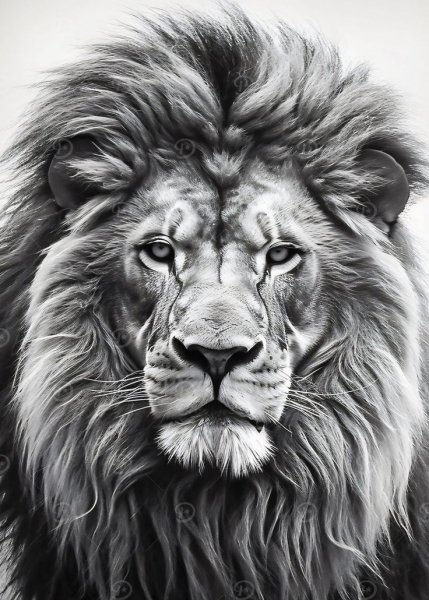'King of the Jungle' Poster, picture, metal print,