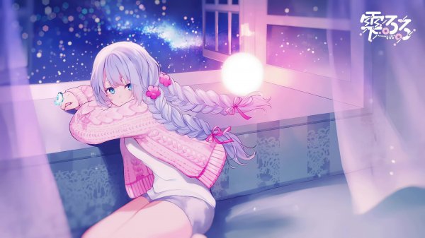 shizuku-lulu-window-snow-virtual-youtuber-4k