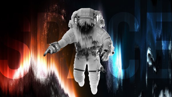 astronaut in space 4k 3