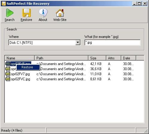 file recovery