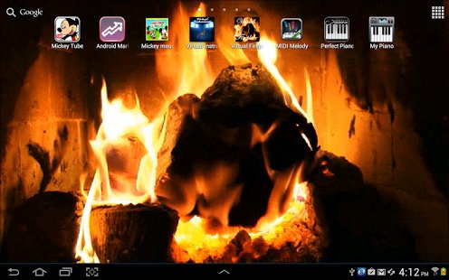 Virtual Fireplace LWP - v.2.3