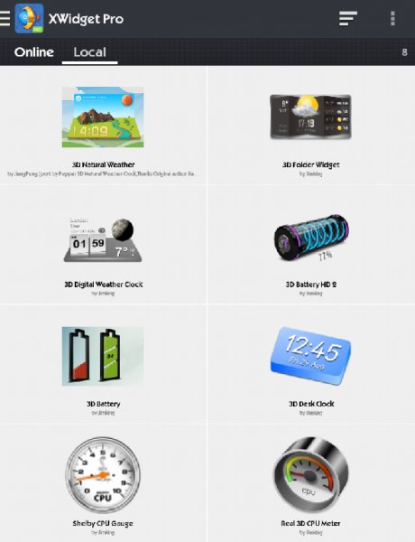 XWidget Pro (более 1600 виджетов) 1.3.2