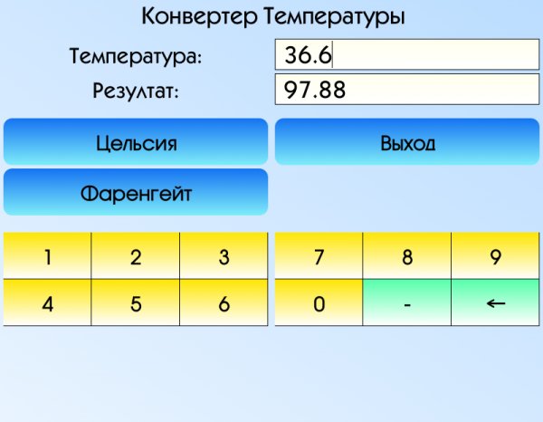 Конвертер Температуры Про 2.6